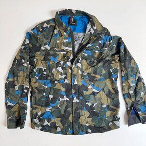 Paul Smith Mens Camo Shirt Jacket Size M